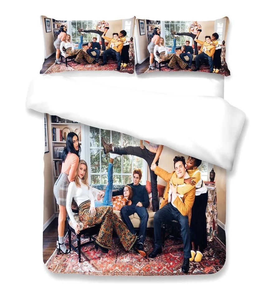 Riverdale South Side Serpents 34 Duvet Cover Pillowcase Bedding Set