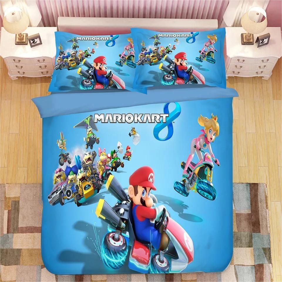 Super Smash Bros Ultimate Mario 13 Duvet Cover Quilt Cover