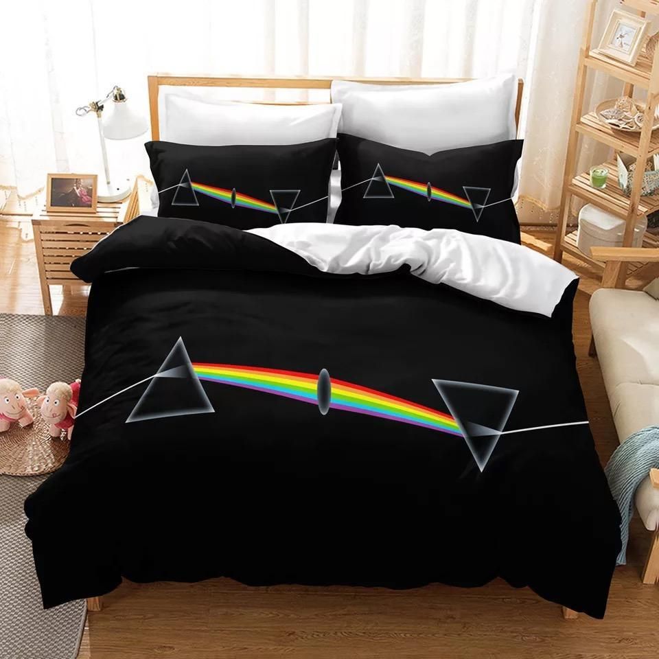 Pink Floyd 8 Duvet Cover Pillowcase Bedding Sets Home Decor