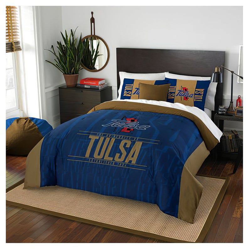 Tulsa Golden Hurricane Bedding Sets High Quality Cotton Bedding Sets