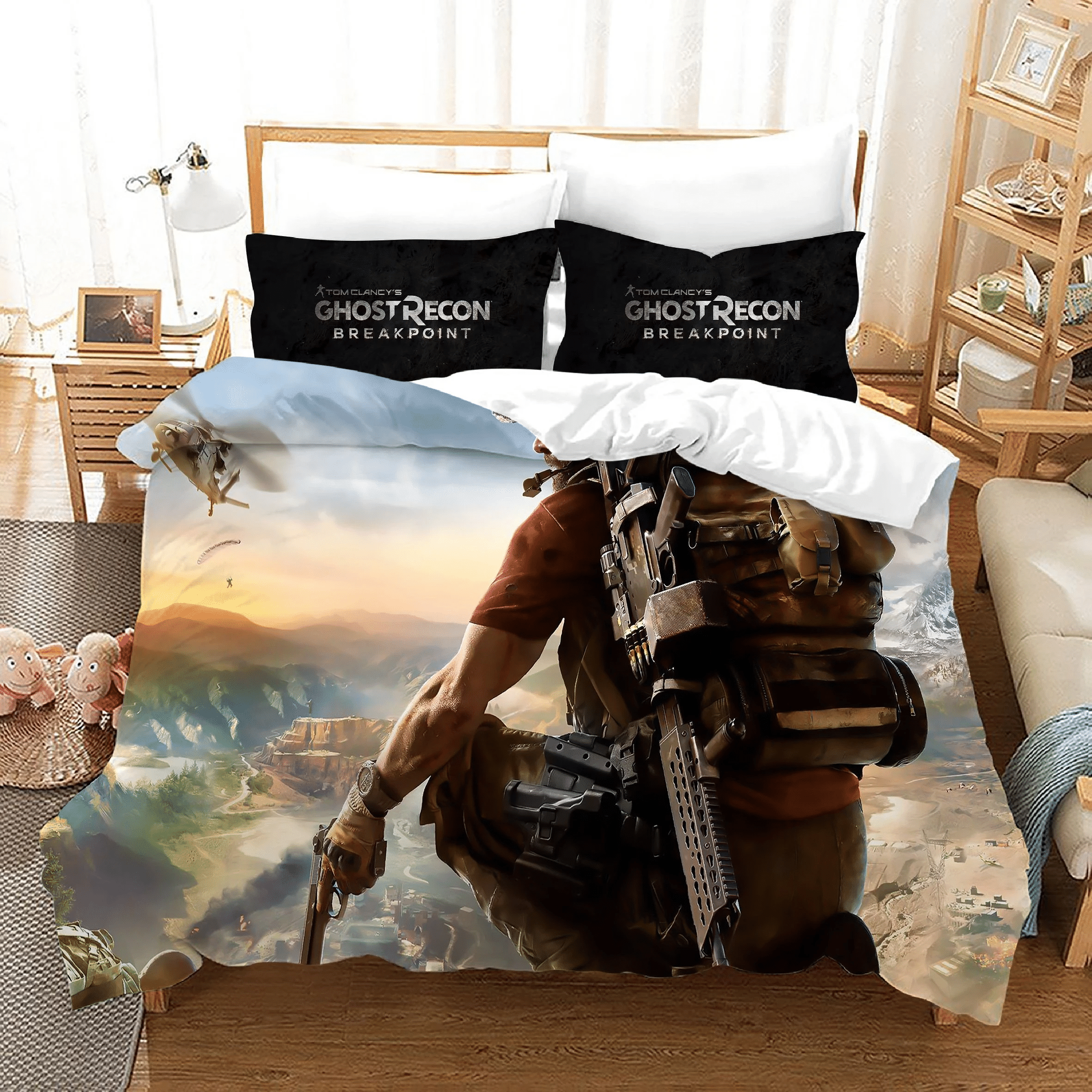 Tom Clancy Ghost Recon Breakpoint 8 Duvet Cover Quilt Cover