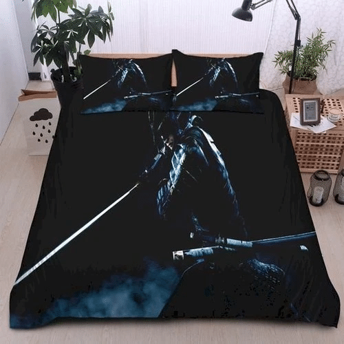 Samurai Akaviri Warrior Bedding Sets Duvet Cover Bedroom Quilt Bed