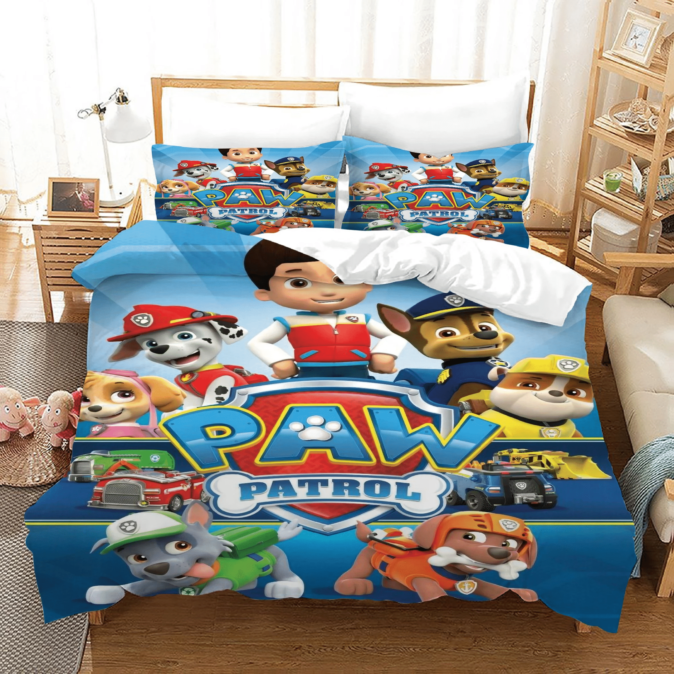 Paw Patrol Marshall 43 Duvet Cover Quilt Cover Pillowcase Bedding