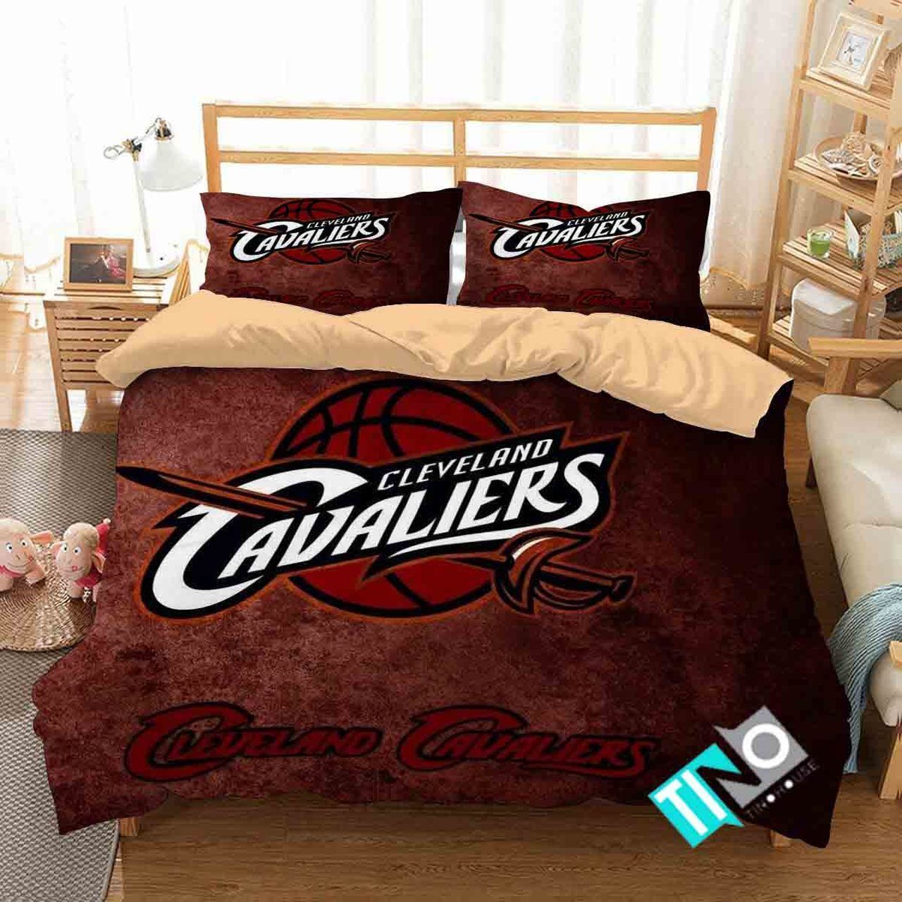 Nba Cleveland Cavaliers 1 Logo 3d Duvet Cover Bedding Sets