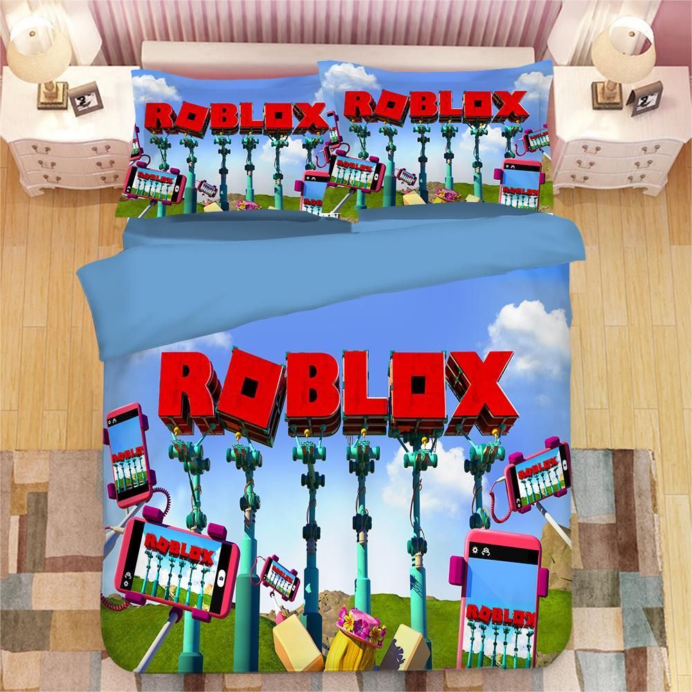Roblox Team 46 Duvet Cover Pillowcase Bedding Sets Home Decor