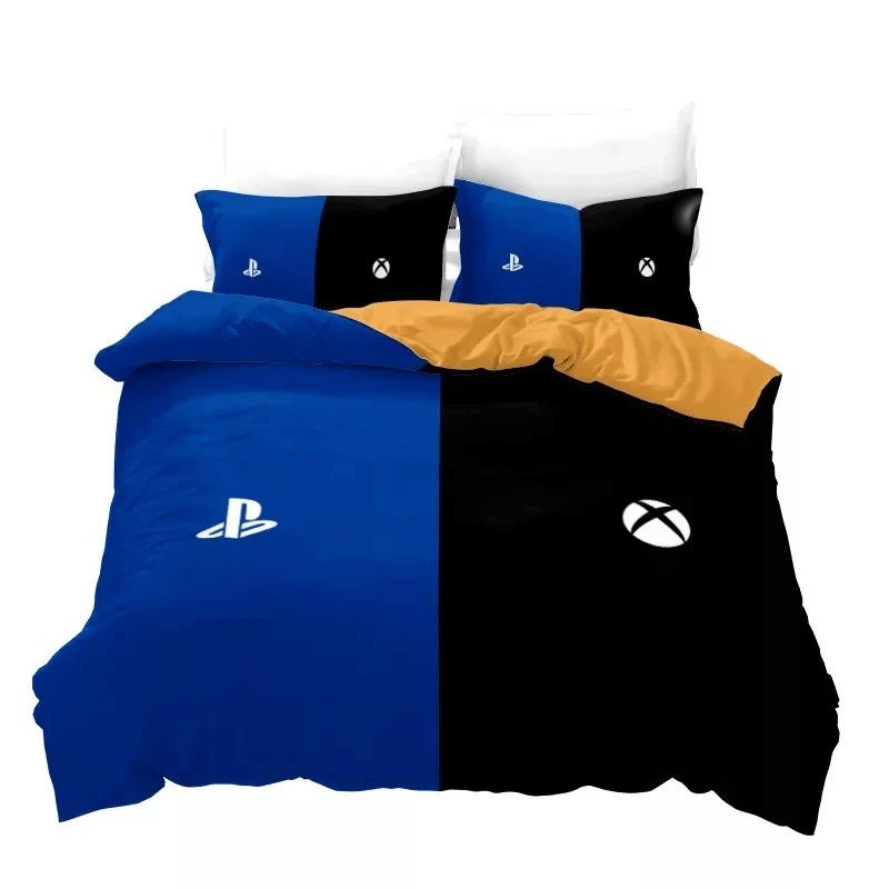 Ps4 Xbox Playstation 8 Duvet Cover Quilt Cover Pillowcase Bedding