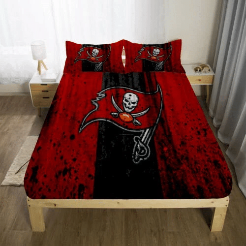 Tampa Bay Buccaneers Bedding Sets Duvet Cover Bedroom Quilt Bed