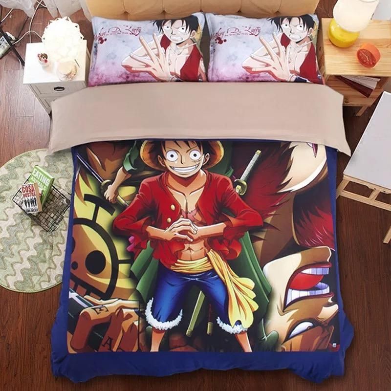 One Piece Monkey D Luffy 9 Duvet Cover Pillowcase Bedding