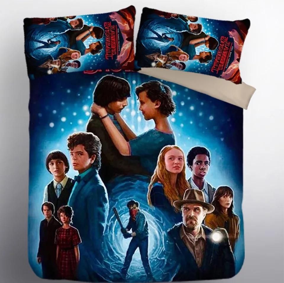 Stranger Things Eleven 16 Duvet Cover Quilt Cover Pillowcase Bedding