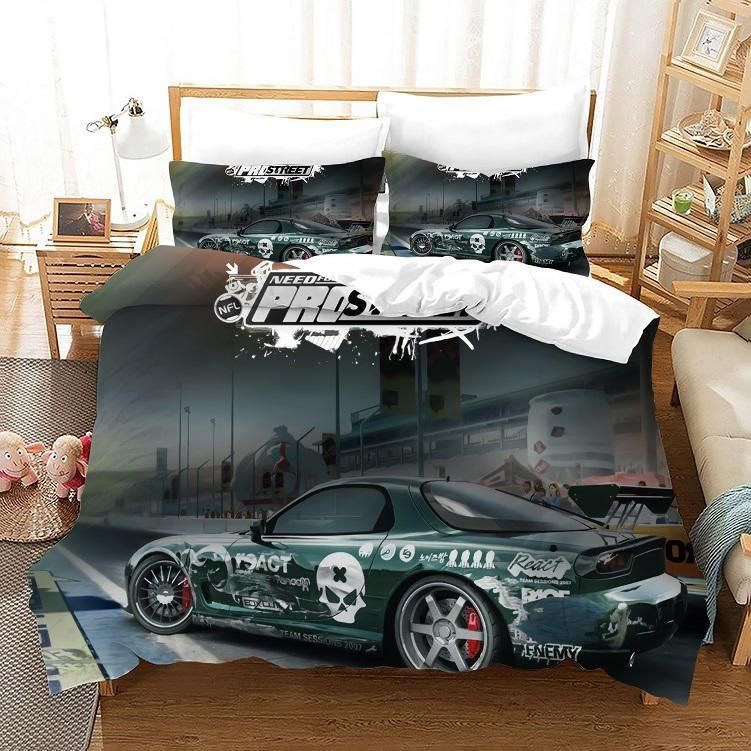 Need For Speed 15 Duvet Cover Pillowcase Bedding Sets Home
