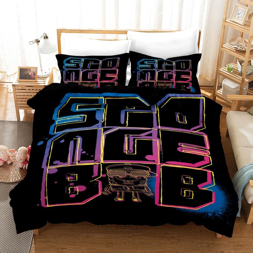 Spongebob Squarepants 13 Duvet Cover Quilt Cover Pillowcase Bedding Sets
