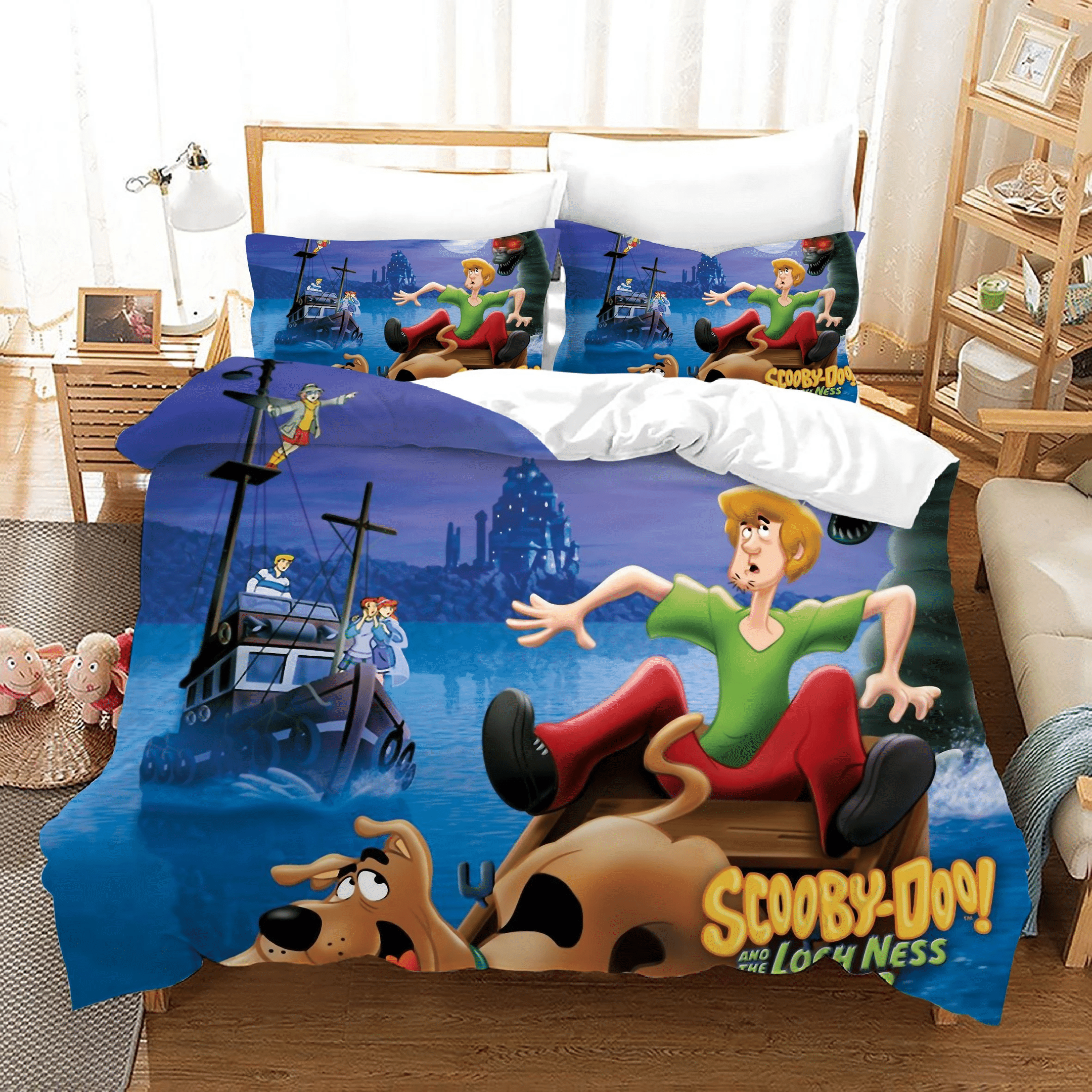 Scooby Doo 22 Duvet Cover Quilt Cover Pillowcase Bedding Sets