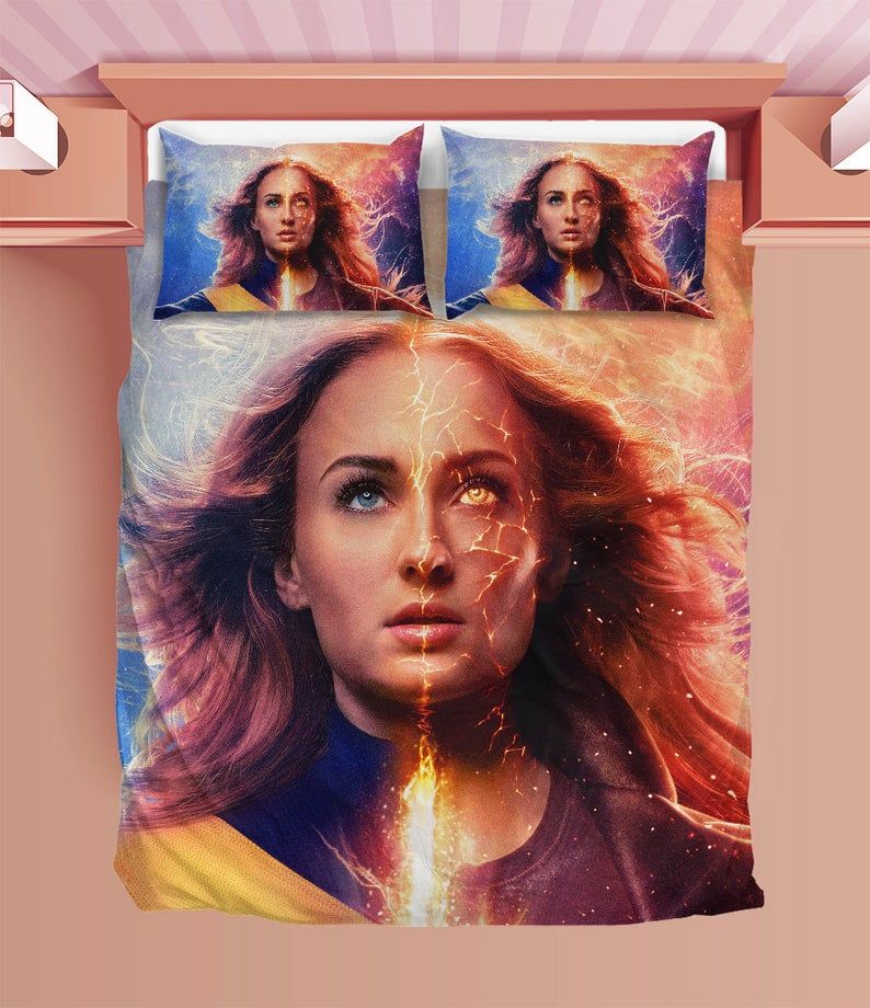 X Men Duvet Jean Grey Bedding Sets Comfortable Gift Quilt