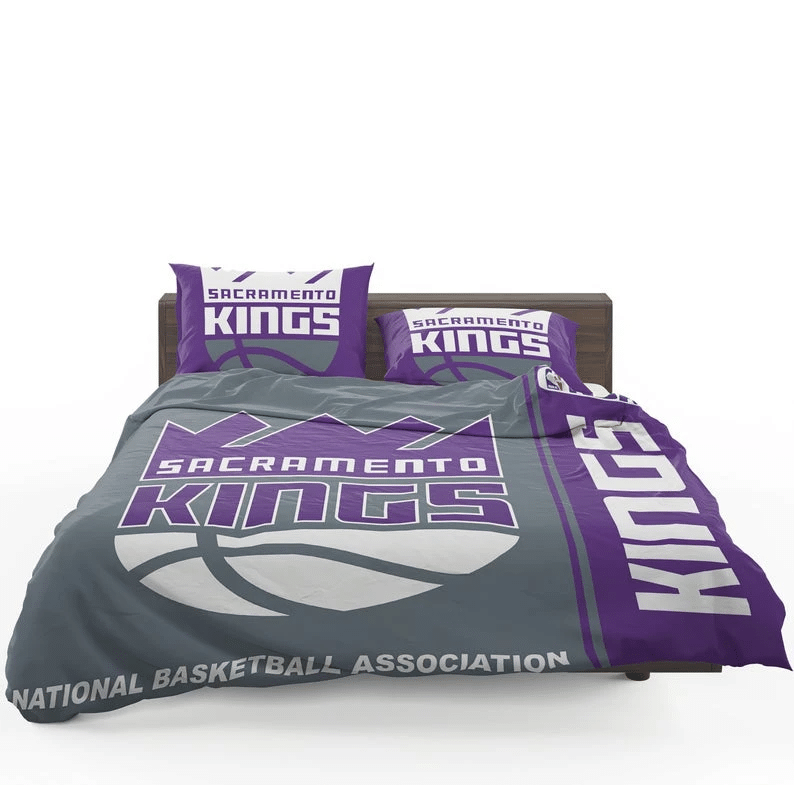 Sacramento Kings Custom Bedding Sets Basketball Team Cover Set Set