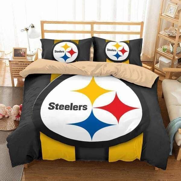 Pittsburgh Steelers 2 Duvet Cover Bedding Set Quilt Bed Sets