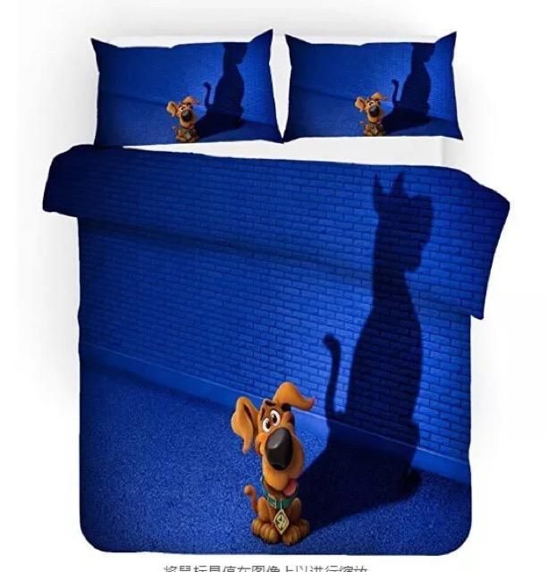 Scooby Doo 9 Duvet Cover Pillowcase Bedding Sets Home Bedroom