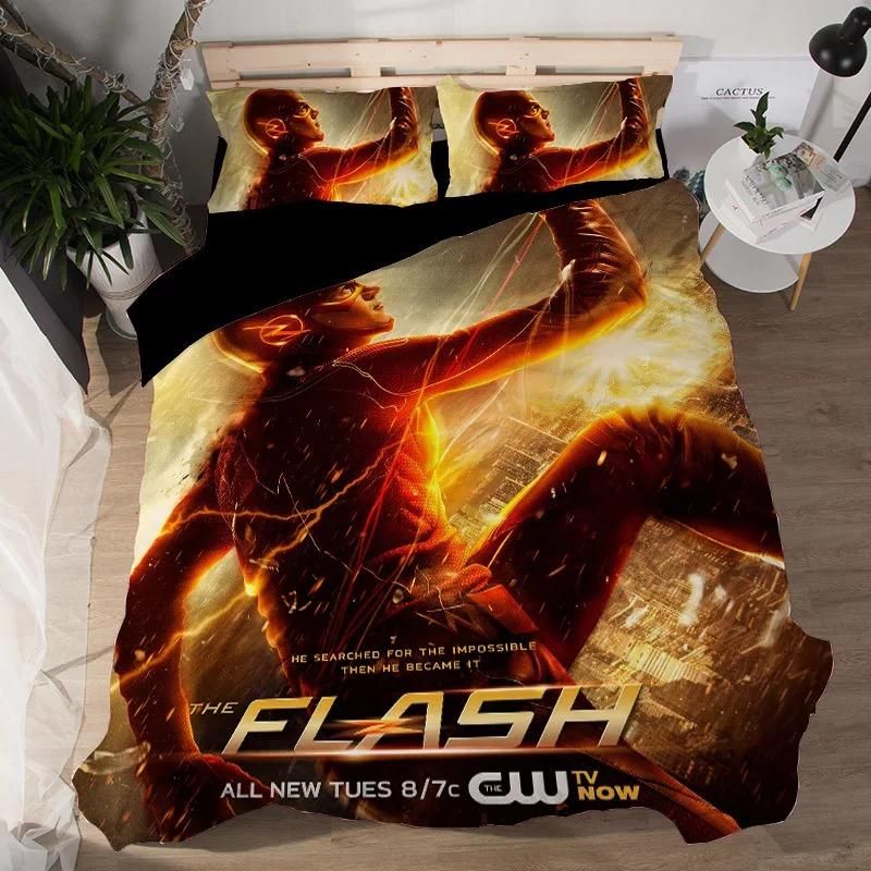The Flash Barry Allen 1 Duvet Cover Quilt Cover Pillowcase
