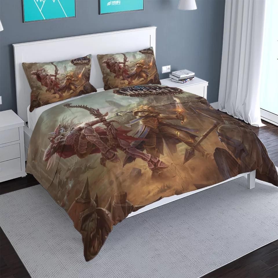 World Of Warcraft 16 Duvet Cover Quilt Cover Pillowcase Bedding