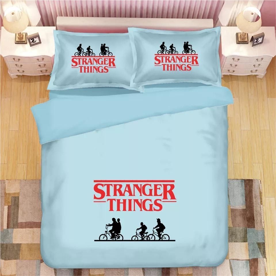 Stranger Things 36 Duvet Cover Pillowcase Bedding Sets Home Bedroom