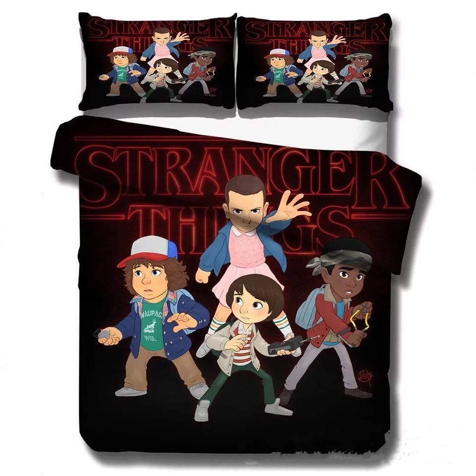 Stranger Things Eleven 25 Duvet Cover Quilt Cover Pillowcase Bedding