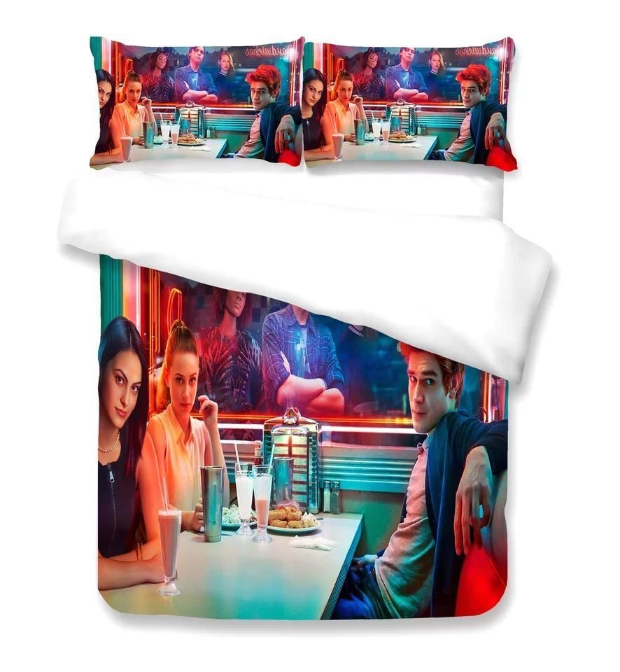 Riverdale South Side Serpents 28 Duvet Cover Pillowcase Bedding Set