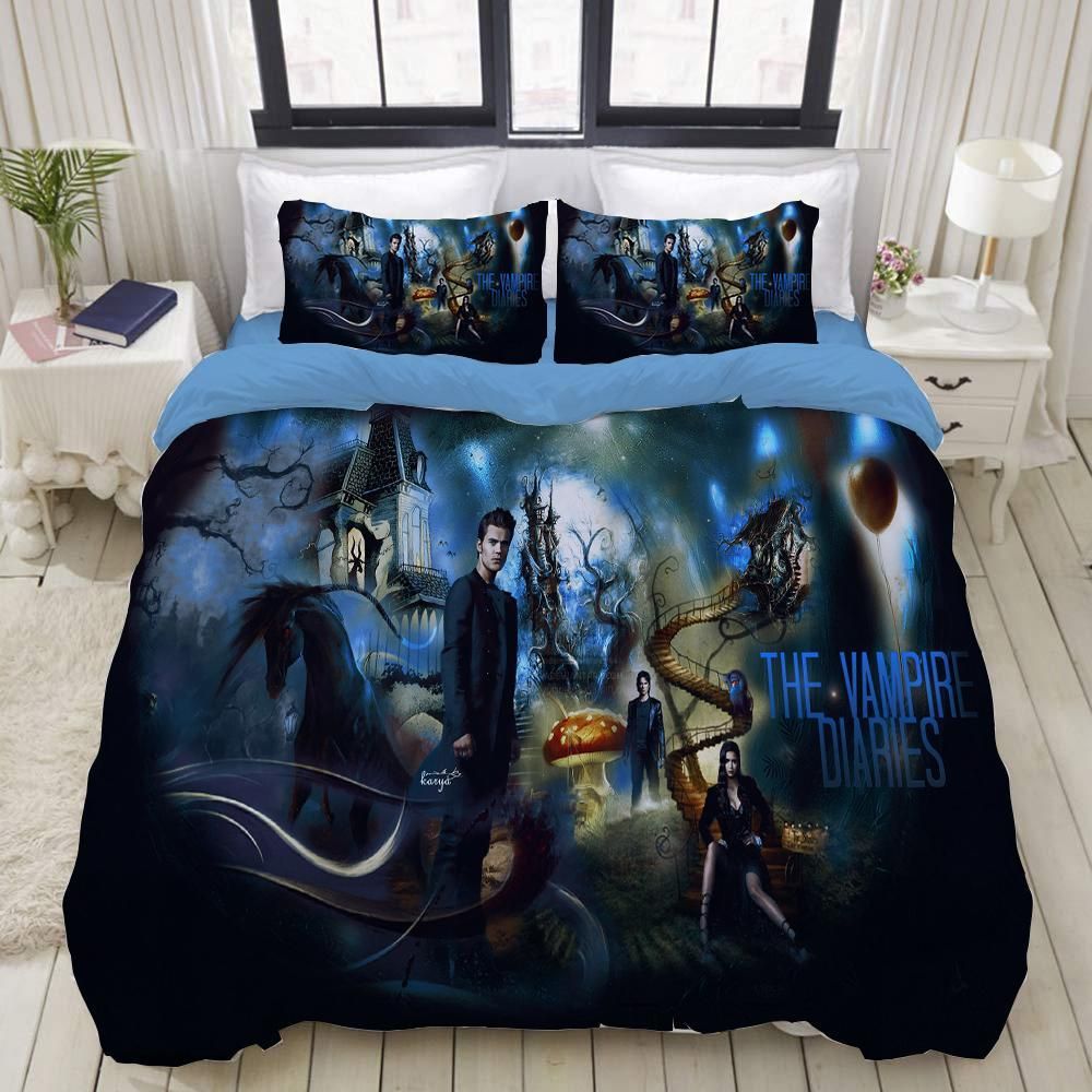 The Vampire Diaries 11 Duvet Cover Pillowcase Bedding Sets Home