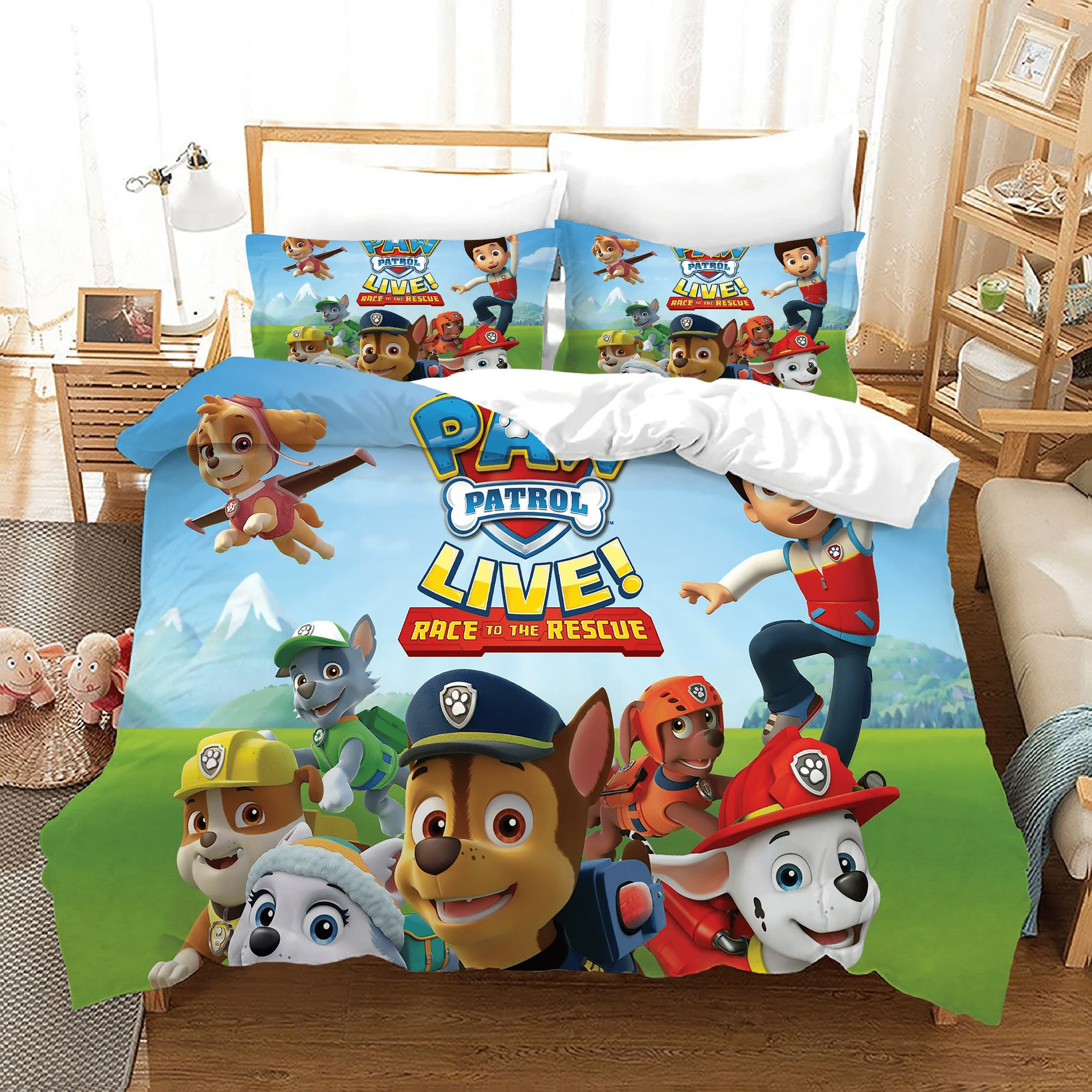 Paw Patrol Marshall 52 Duvet Cover Quilt Cover Pillowcase Bedding