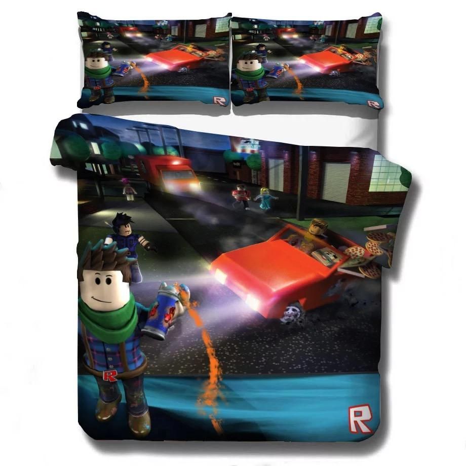 Roblox Team 16 Duvet Cover Quilt Cover Pillowcase Bedding Sets