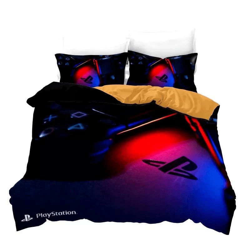 Ps4 Xbox Playstation 3 Duvet Cover Quilt Cover Pillowcase Bedding