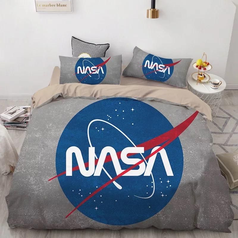 Nasa Space 7 Duvet Cover Pillowcase Bedding Set Quilt Bed