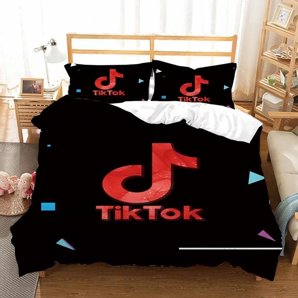 Tik Tok 15 Duvet Cover Quilt Cover Pillowcase Bedding Sets