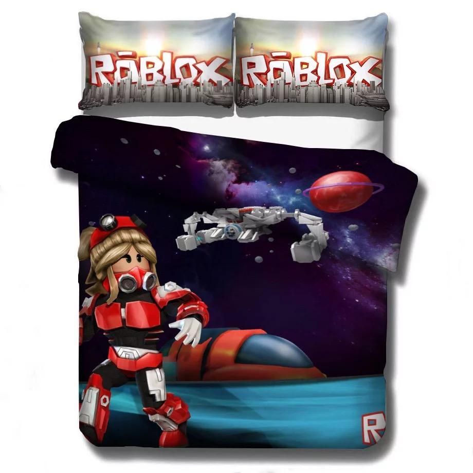 Roblox Team 12 Duvet Cover Pillowcase Bedding Sets Home Decor