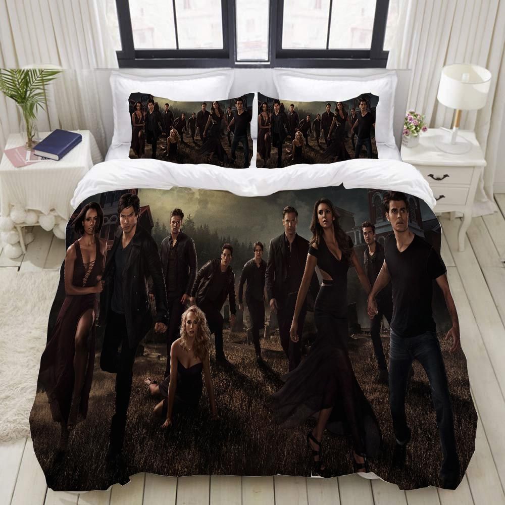 The Vampire Diaries 3 Duvet Cover Quilt Cover Pillowcase Bedding
