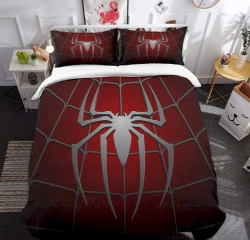 Spider Man 08 Bedding Sets Duvet Cover Bedroom Quilt Bed