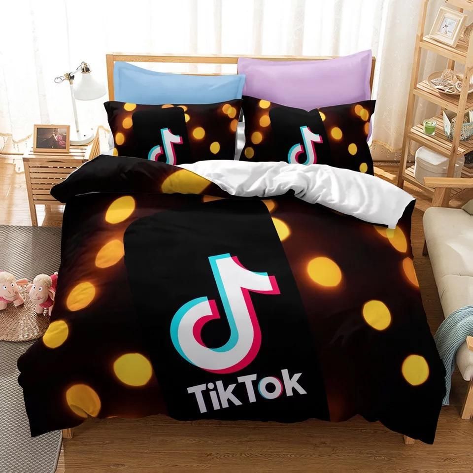 Tik Tok 1 Duvet Cover Pillowcase Bedding Sets Home Bedroom