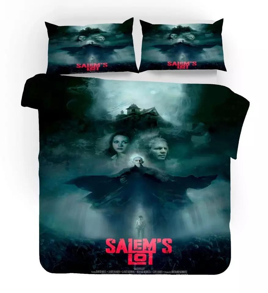 Salems Lot Horror Movie 7 Duvet Cover Pillowcase Bedding Sets