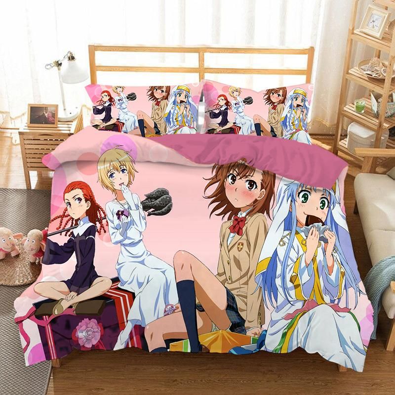 Toaru Majutsu No Index 5 Duvet Cover Quilt Cover Pillowcase