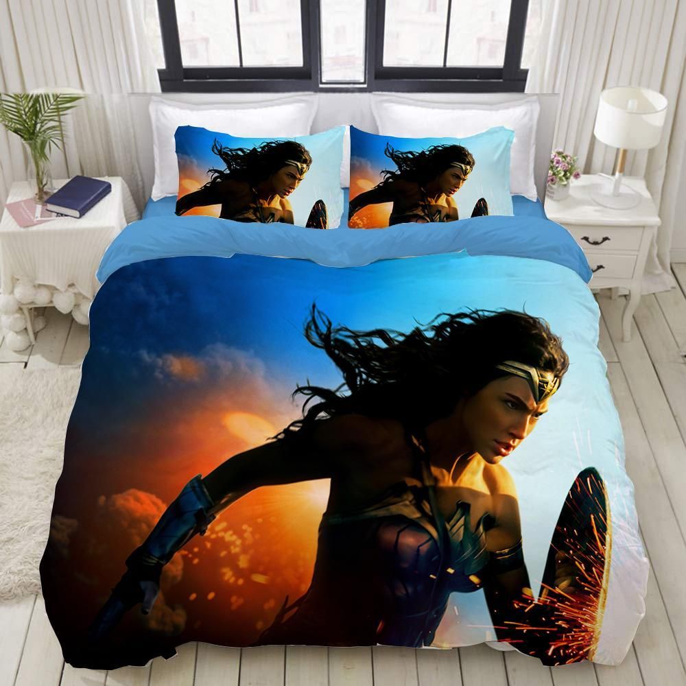 Wonder Woman Diana Prince 17 Duvet Cover Pillowcase Bedding Sets