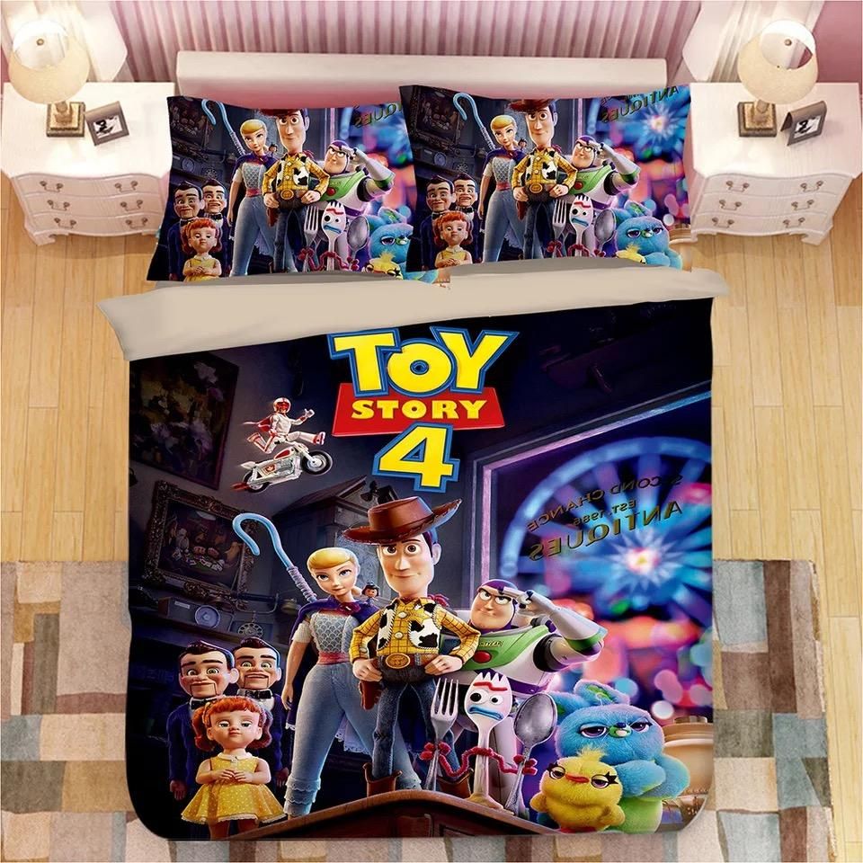 Toy Story Woody Forky 6 Duvet Cover Quilt Cover Pillowcase