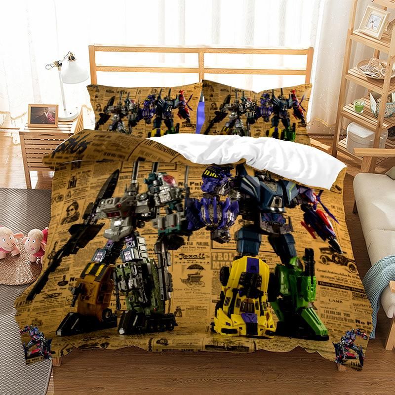 Transformers 21 Duvet Cover Quilt Cover Pillowcase Bedding Sets Bed