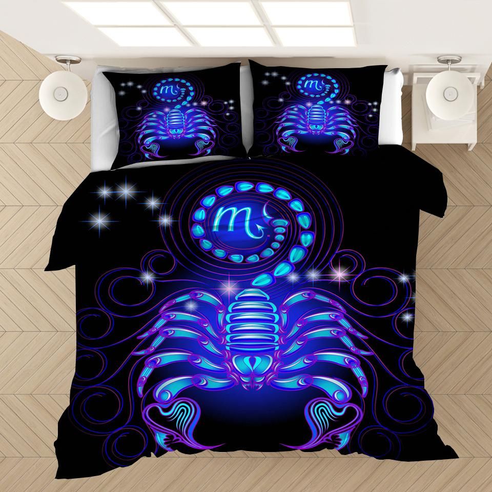 Twelve Constellations Scorpio 7 Duvet Cover Quilt Cover Pillowcase Bedding