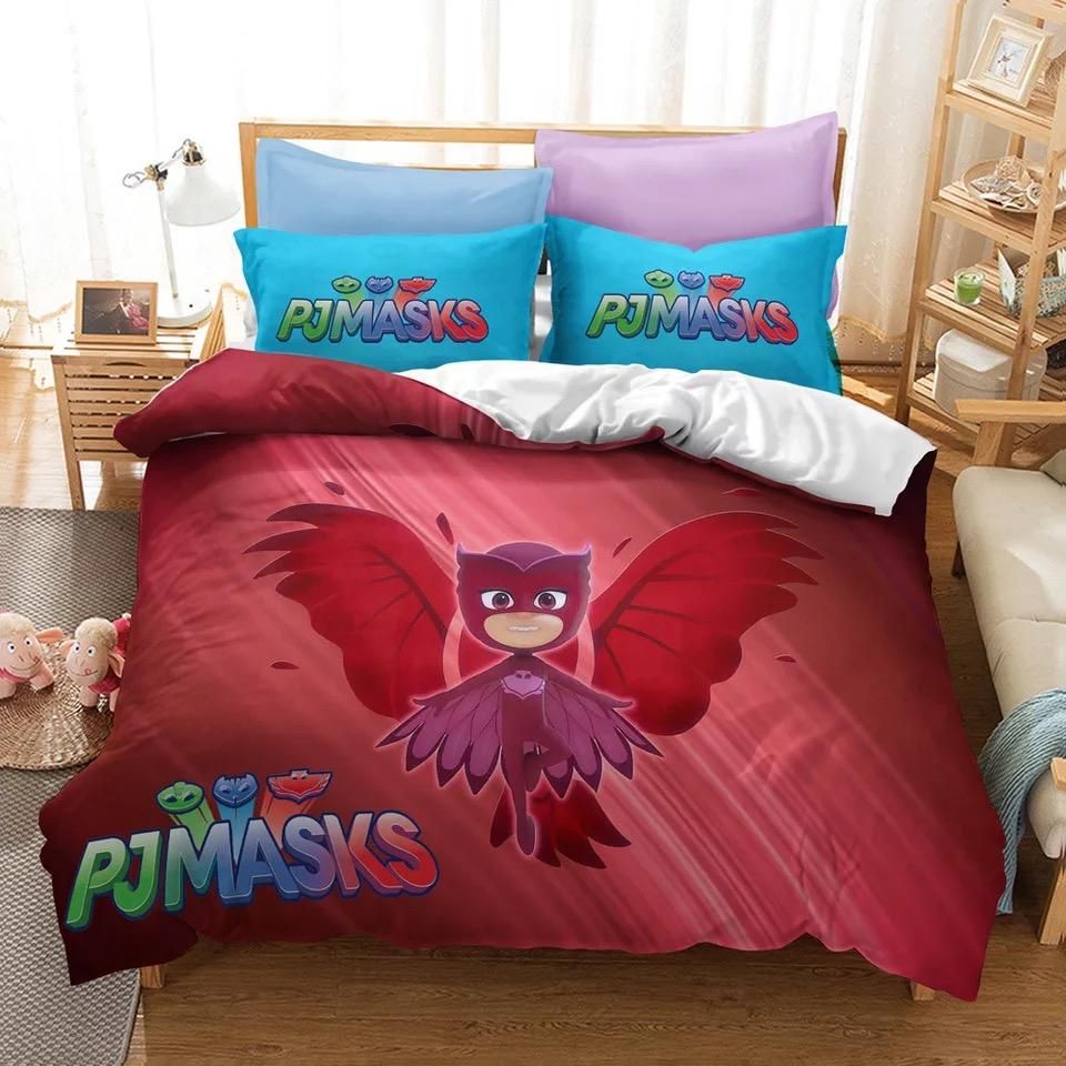 Pjmasks 7 Duvet Cover Quilt Cover Pillowcase Bedding Sets Bed