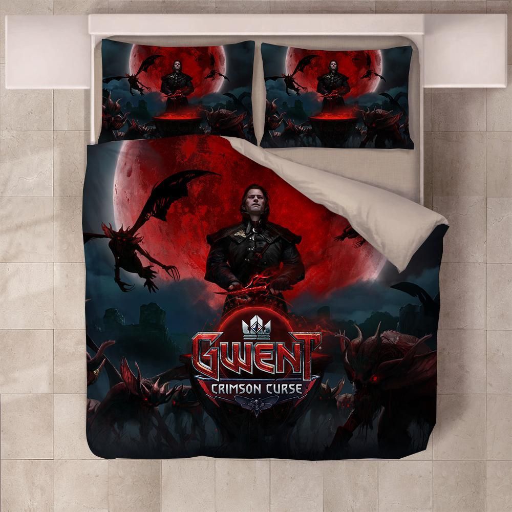 The Witcher 12 Duvet Cover Pillowcase Bedding Sets Home Bedroom