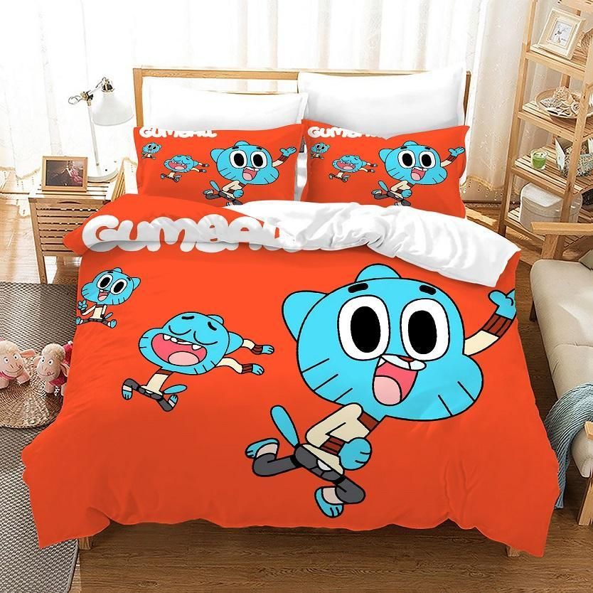 The Amazing World Of Gumball 2 Duvet Cover Pillowcase Bedding