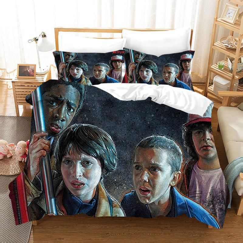 Stranger Things Season 1 16 Duvet Cover Pillowcase Bedding Set