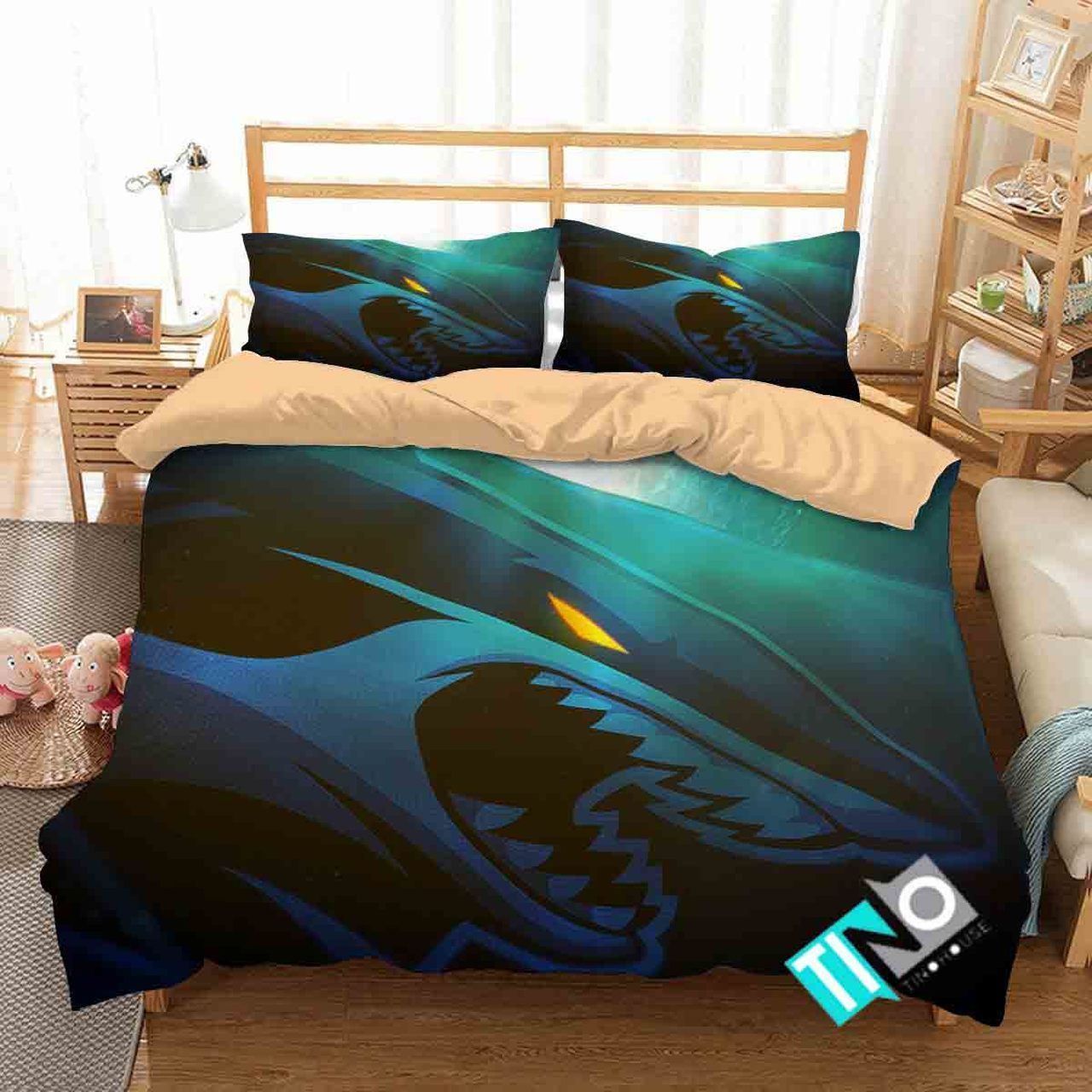 Nhl San Jose Sharks 1 Logo 3d Duvet Cover Bedding