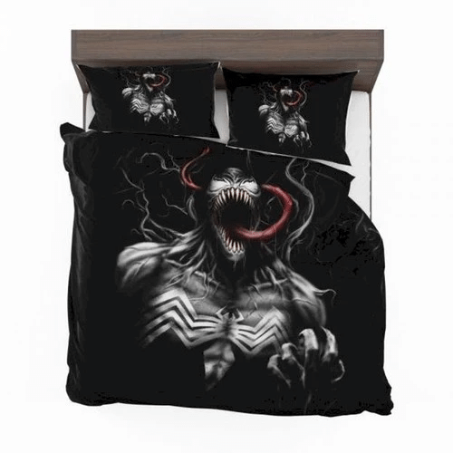 Venom 09 Bedding Sets Duvet Cover Bedroom Quilt Bed Sets