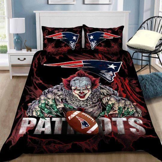 New England Patriots Bedding Sets Sleepy Halloween And Christmas