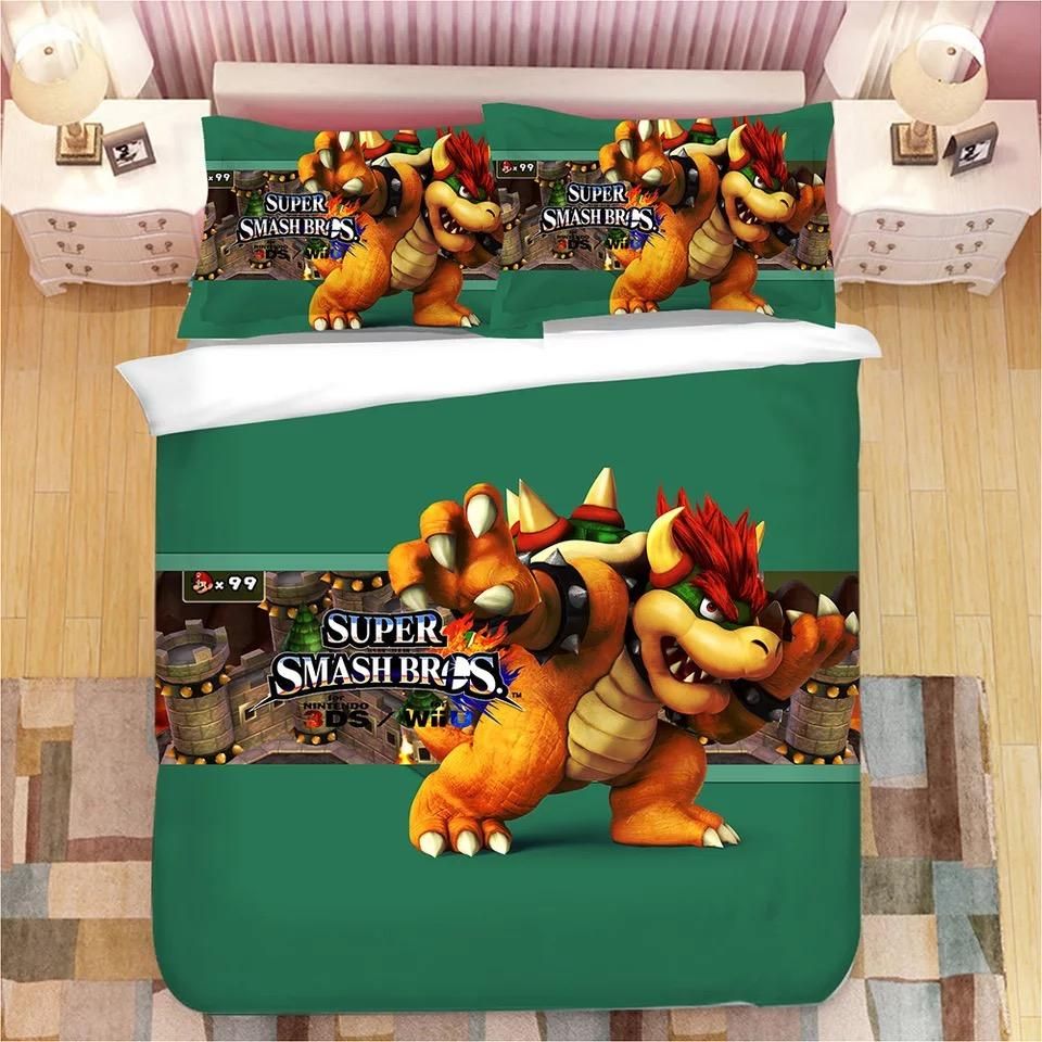 Super Smash Bros Ultimate Mario 19 Duvet Cover Quilt Cover