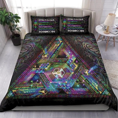 Trinary Transcendence Bedding Set Quilt Bed Sets Blanket